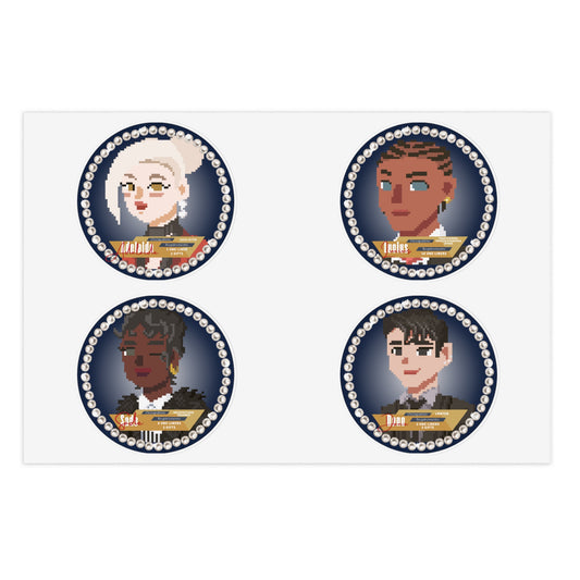 Rizz: The Game - Date Pack Sticker Sheets