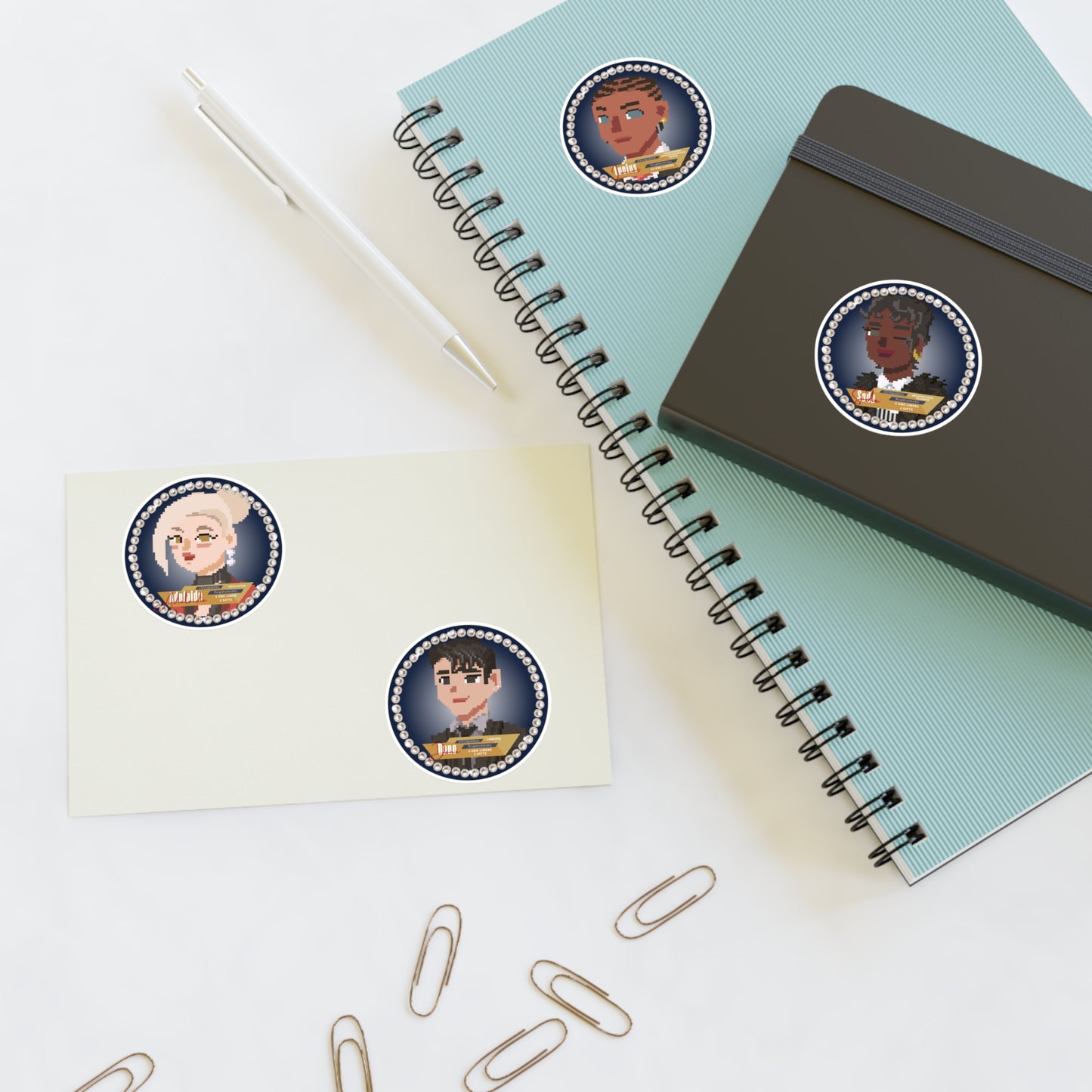 Rizz: The Game - Date Pack Sticker Sheets