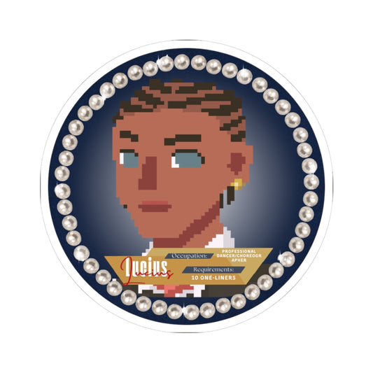 Rizz: The Game - The Date Card - Lucius I Single Stickers